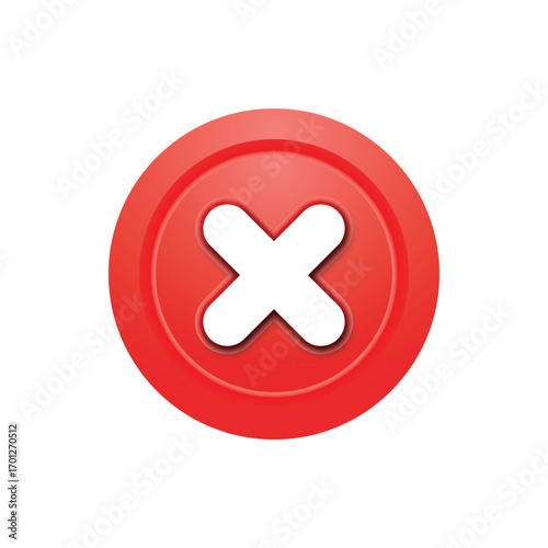 Print cancel, delete, wrong, error, close, stop, reject, exit, deny, incorrect, forbidden, and remove vector icons
