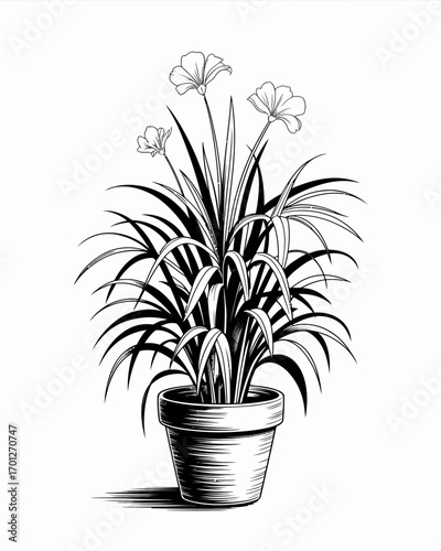 flower in a pot
