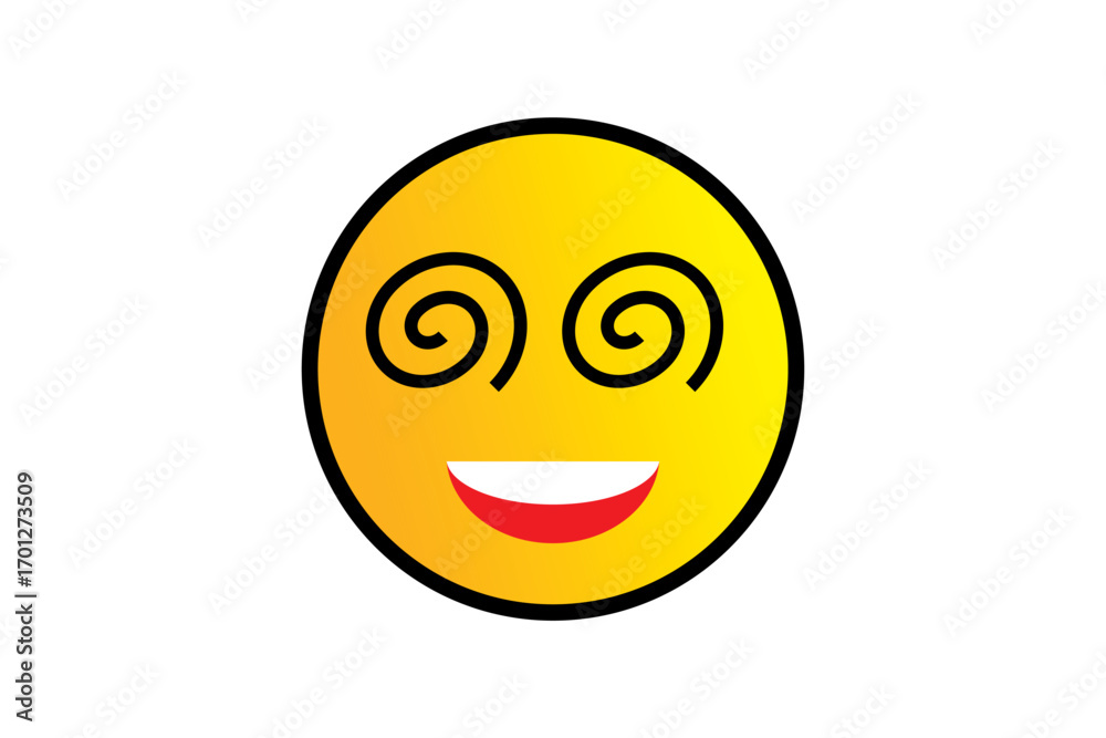 Fototapeta premium icon face emoticon vector design