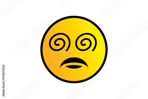  icon face emoticon vector design
