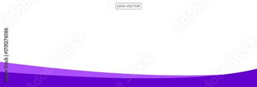 wave separator footers, modern dividers shapes vector illustration element
