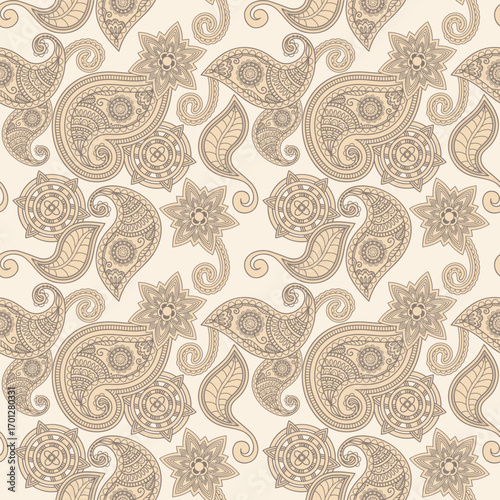 European classical ethnic pattern hand-drawn design materials