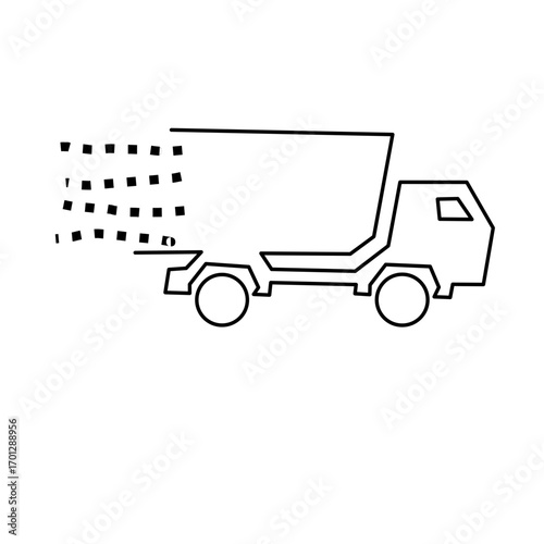 delivery truck icon