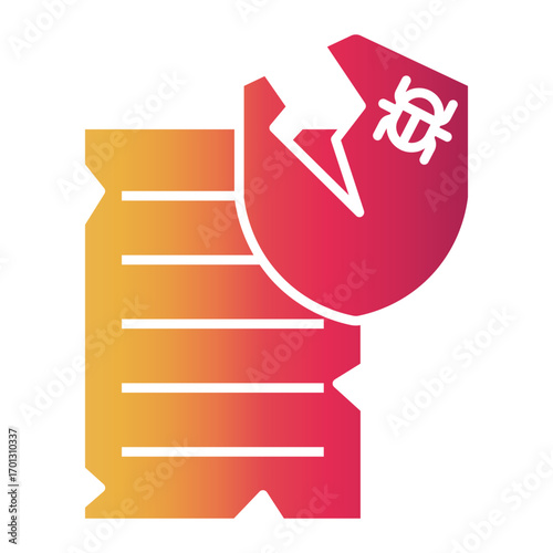 spam Gradient icon