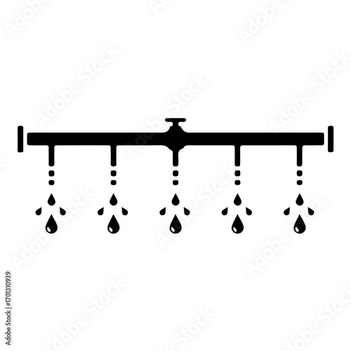 Watering Pipe with Growth