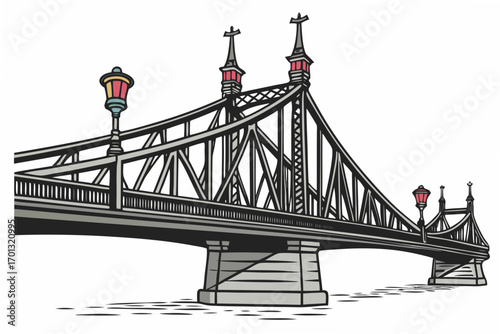 bridge in the city