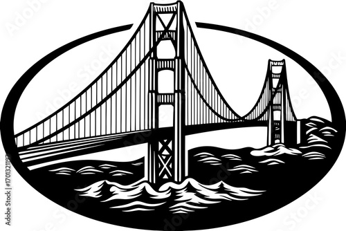 golden gate bridge in the morning