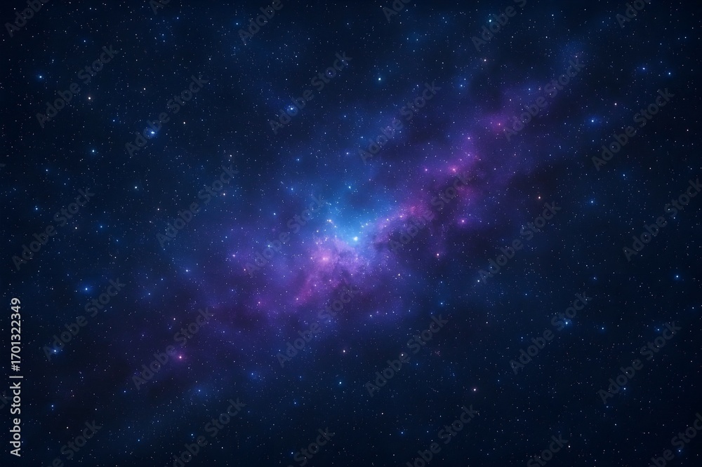 Fototapeta premium Cosmic Galaxy Stars Space Background