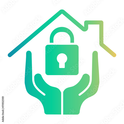 security Gradient icon