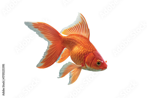  goldfish swimming pretty, doseup, background, simple,