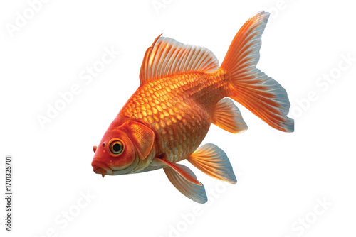  goldfish swimming pretty, doseup, background, simple,