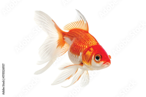  goldfish swimming pretty, doseup, background, simple,