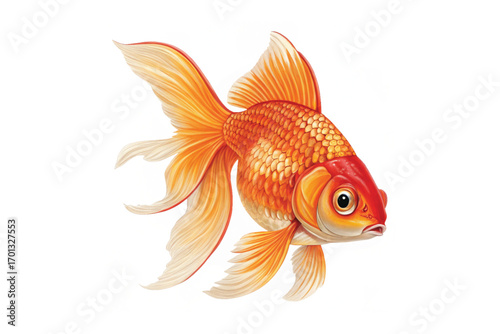  goldfish swimming pretty, doseup, background, simple,