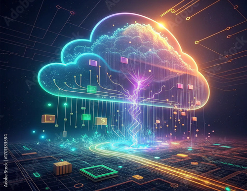 Futuristic Cloud Computing and Data Flow