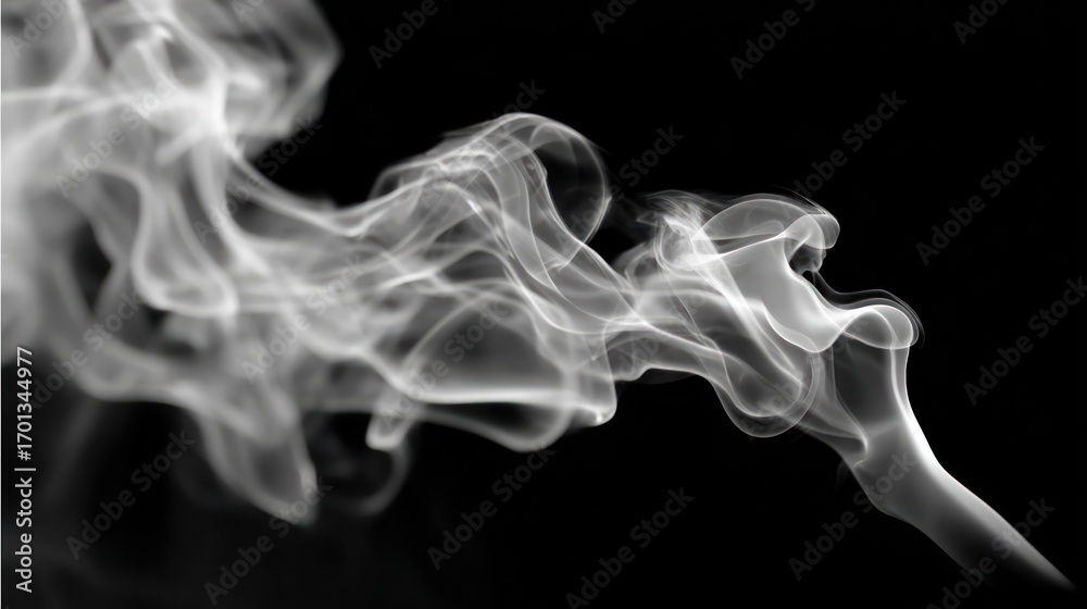 Obraz premium Abstract smoke design