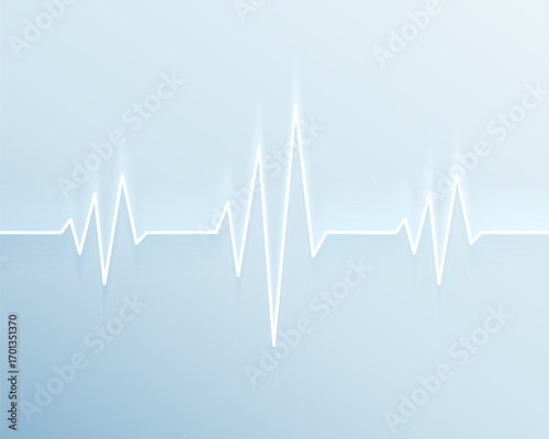heartbeat ecg pulse rate line medical background