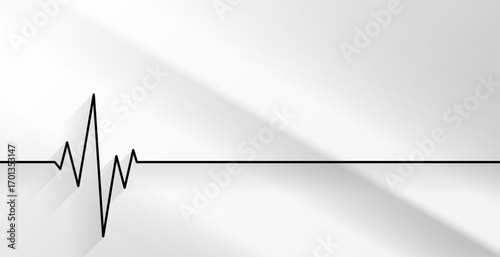 abstract cardio heartbeat ecg chart background