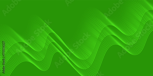 Abstract green sporty background template vector with shiny lines and lights. Green background with strong pattern design.Eps10 vector