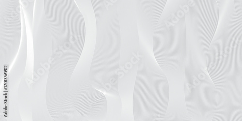 Premium background design with luxury white line pattern (texture). Abstract horizontal vector template for business banner, formal backdrop, prestigious voucher, luxe invite