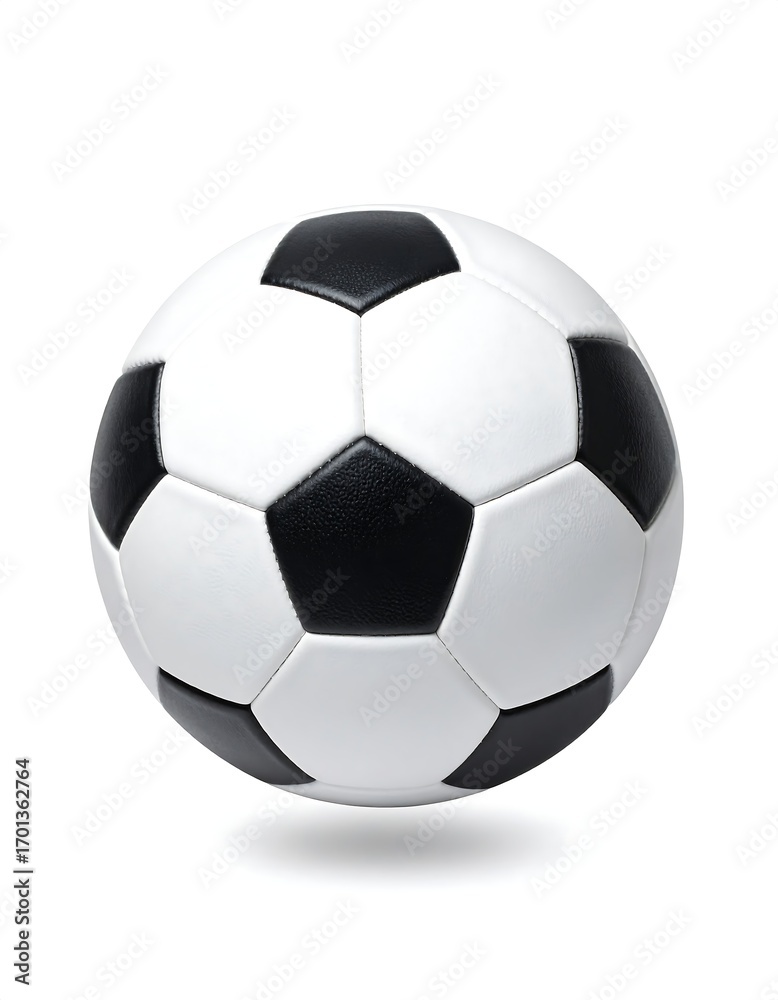 Fototapeta premium Classic Soccer Ball Studio Shot