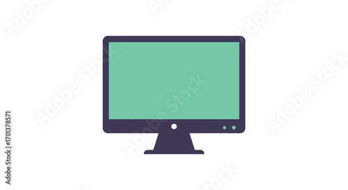 a sleek modern computer monitor with minimalist design