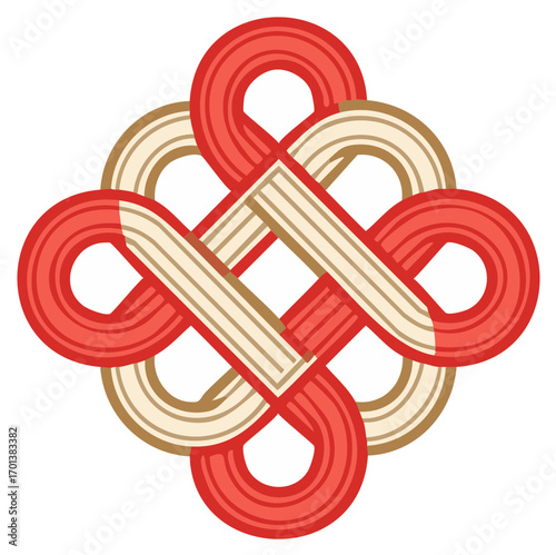 Knot Symbol Abstract Illustration Pattern Decorative Design Element
