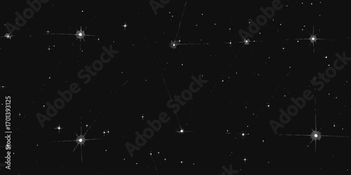 A vast expanse of the night sky filled with countless twinkling stars and celestial bodies