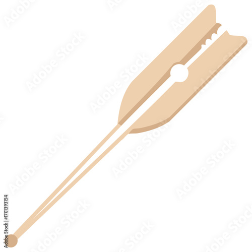 Wooden Cocktail Olive Skewer Pick for Appetizers and Hors d'oeuvres Decoration