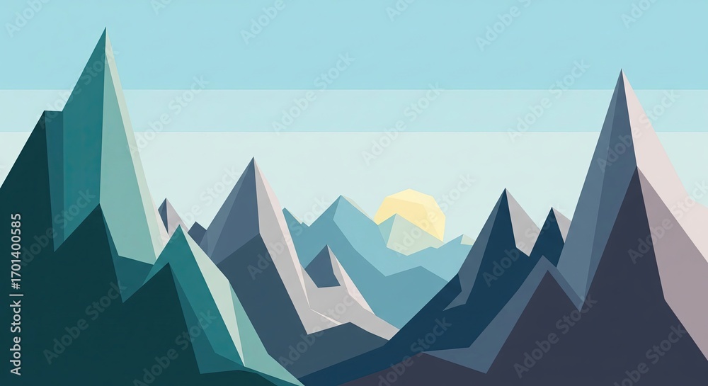 Fototapeta premium Mountain Landscape 