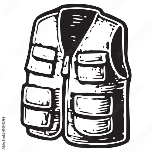 Reliable Fishing Vest for Angler Safety