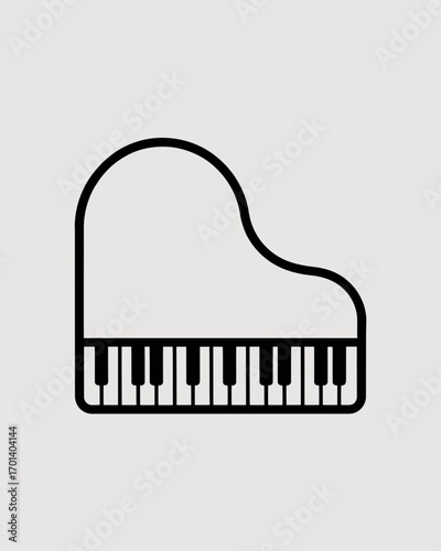 piano keys icon