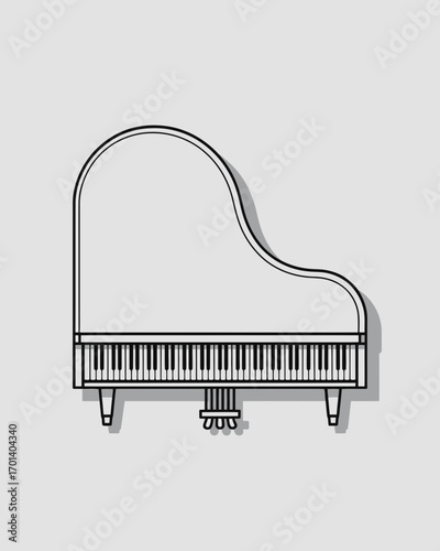 sketch of a bench