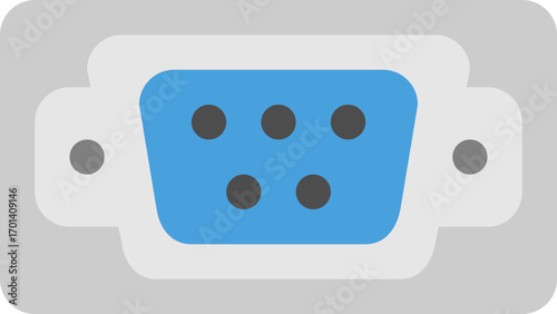 VGA Port Connector Icon