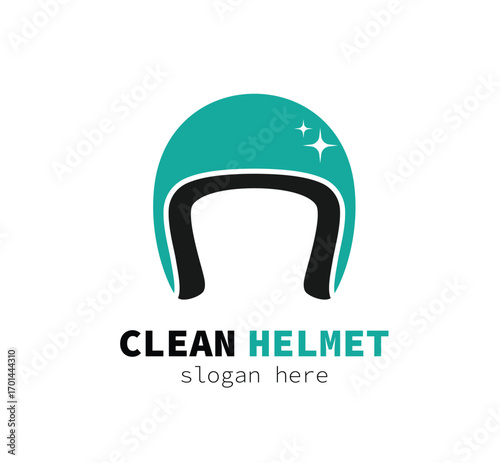 washing helmet clean glossy helmet logo