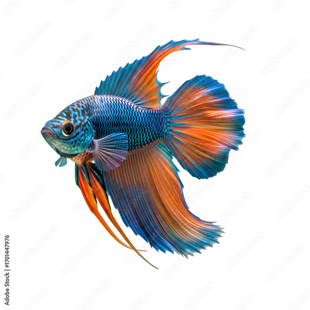 Fototapeta premium siamese fighting fish