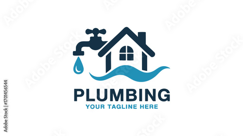 Plumbing Logo Design Vector 