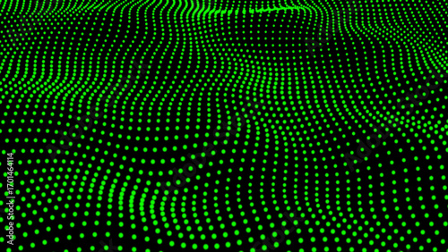 Abstract and technology dots wave background. Dot pattern with halftone effect .Dotted halftone gradient texture. Fading polka dot background.