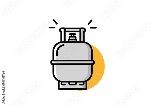 Propane gas tank cylinders for fueling outdoor grills kitchen appliances and portable devices