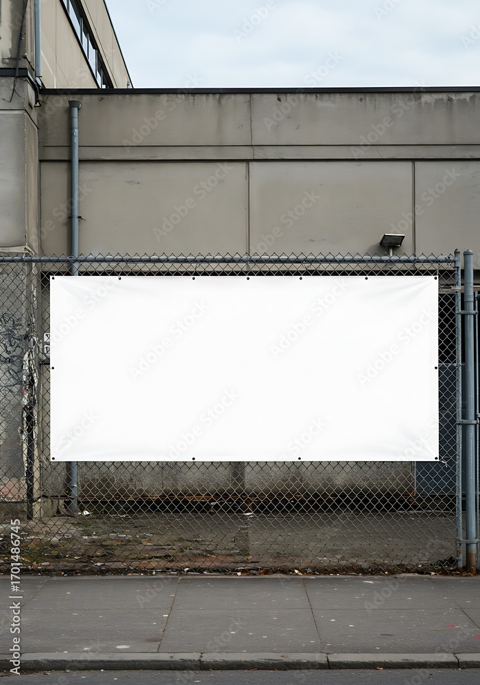 Obraz premium Urban Canvas: Blank Slate