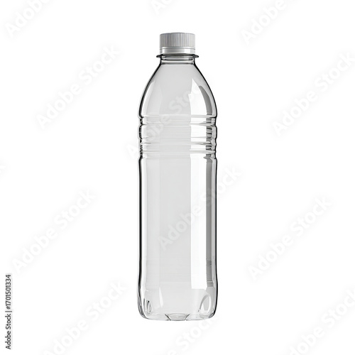 Clear plastic bottle