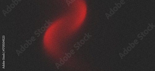 Photography Abstract Red Glow on Dark Grainy Texture Background