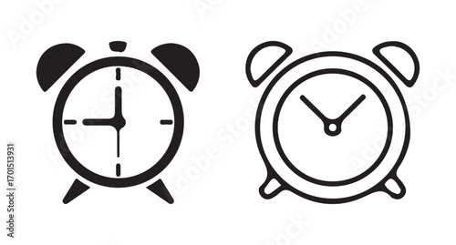 alarm clock vector illustration