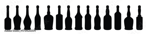  glass bottle vector design illustration isolated on white vector illustration