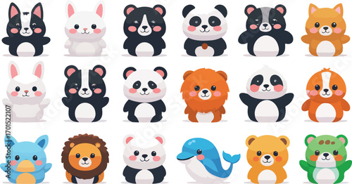 set of animals