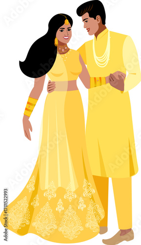 indian happy couple