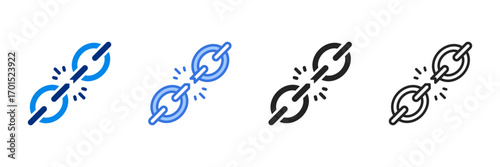 Weakness Set Multiple Style Vector Illustration