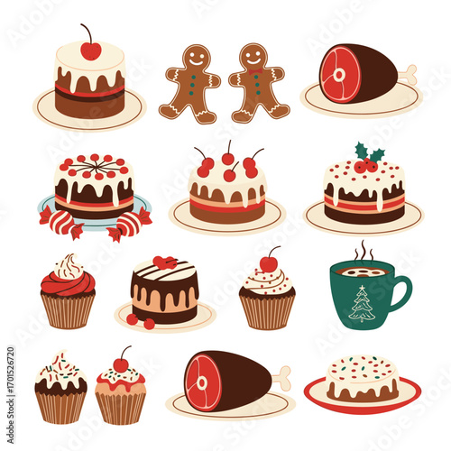 Delicious festive baked goods and savory treats for your holiday celebration