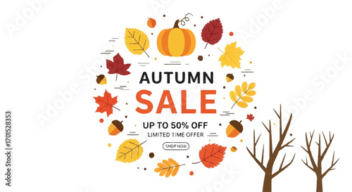Autumn Sale Up to 50% Off Limited Time Offer
