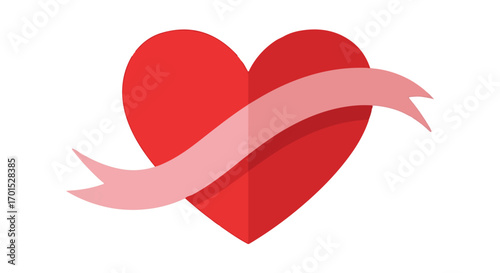 A Heartfelt Embrace Symbolizing Love and Affection with Tender Iconography for Graphic Creations