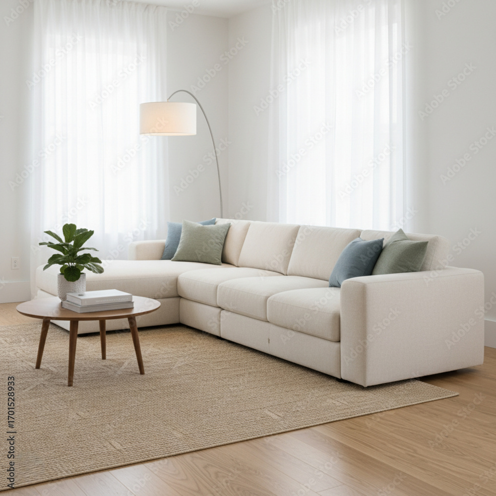 Fototapeta premium Living room interior